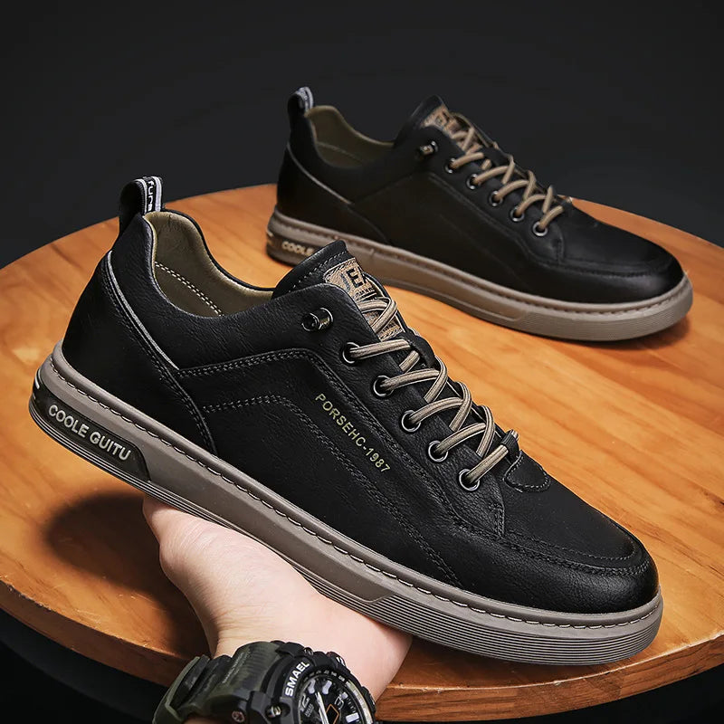 Men’s Leather Trainers Raufford RF416