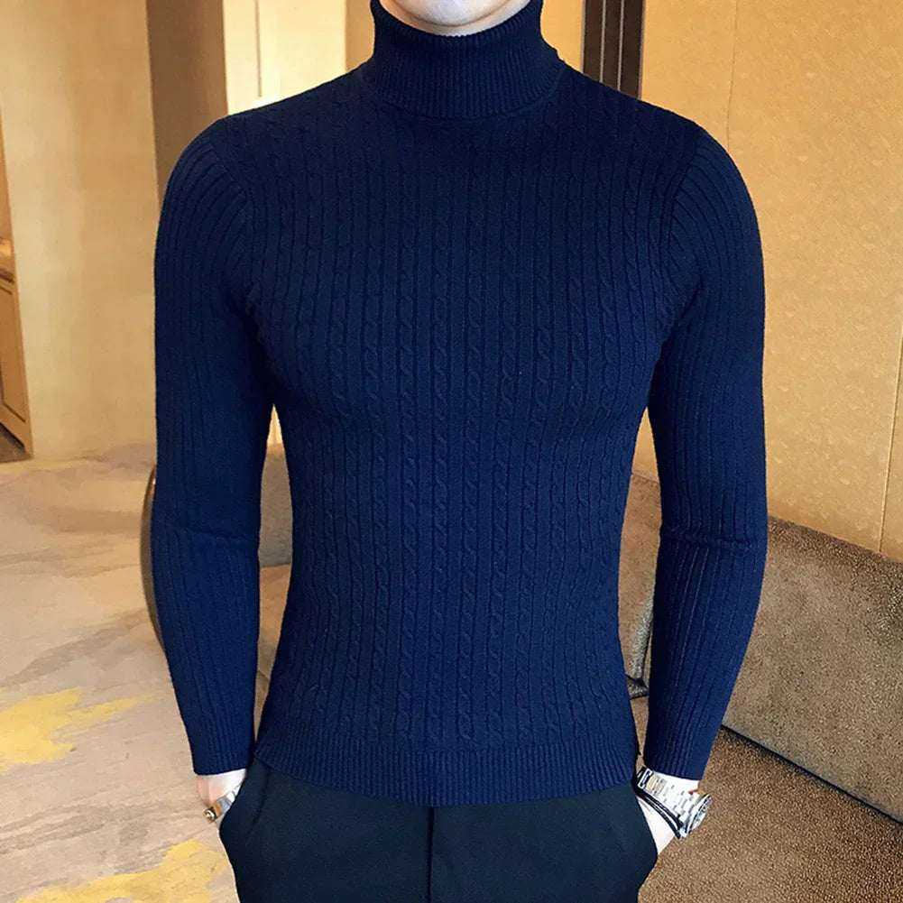 Men’s High Neck Pullover Sweater Raufford RF177
