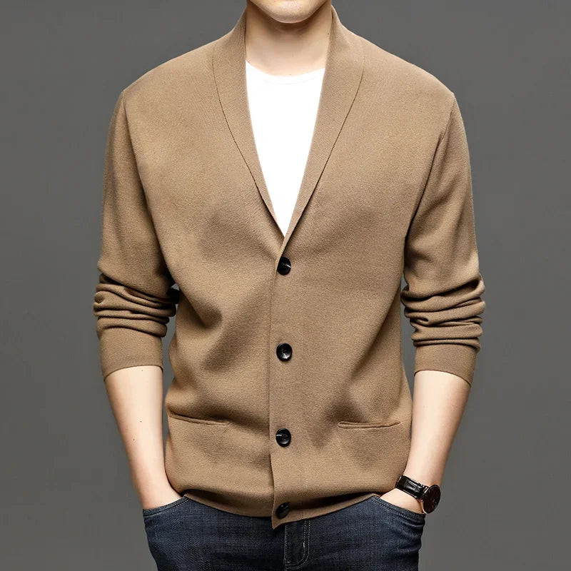 Men’s Wool V-Neck Sweater Raufford RF185