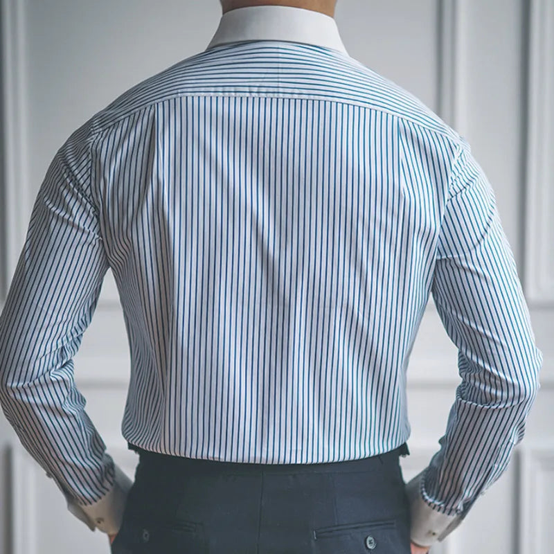 Men's Striped Dress Shirt Raufford RF053