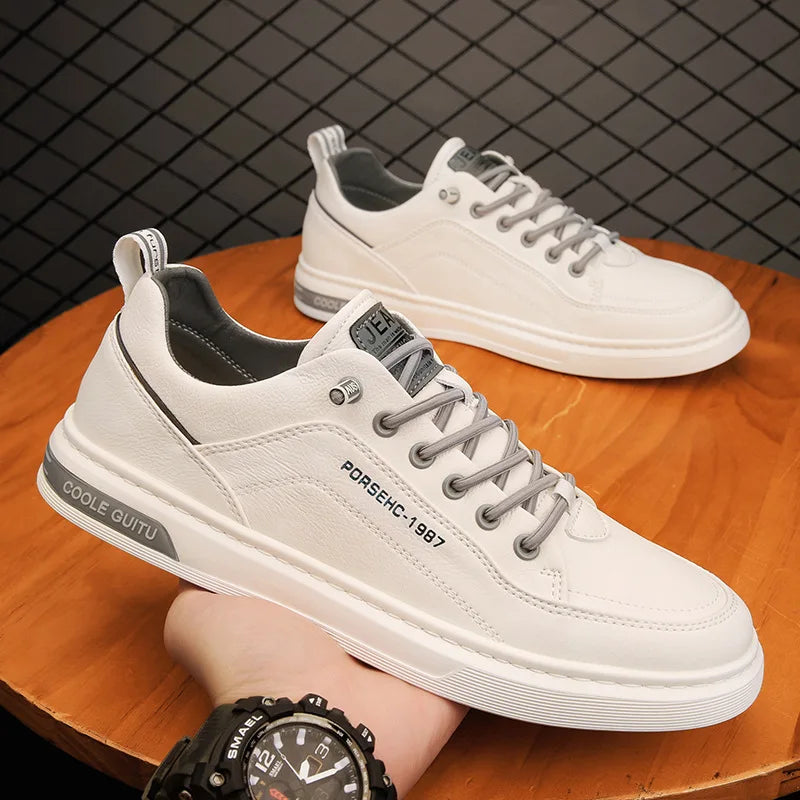 Men’s Leather Trainers Raufford RF416