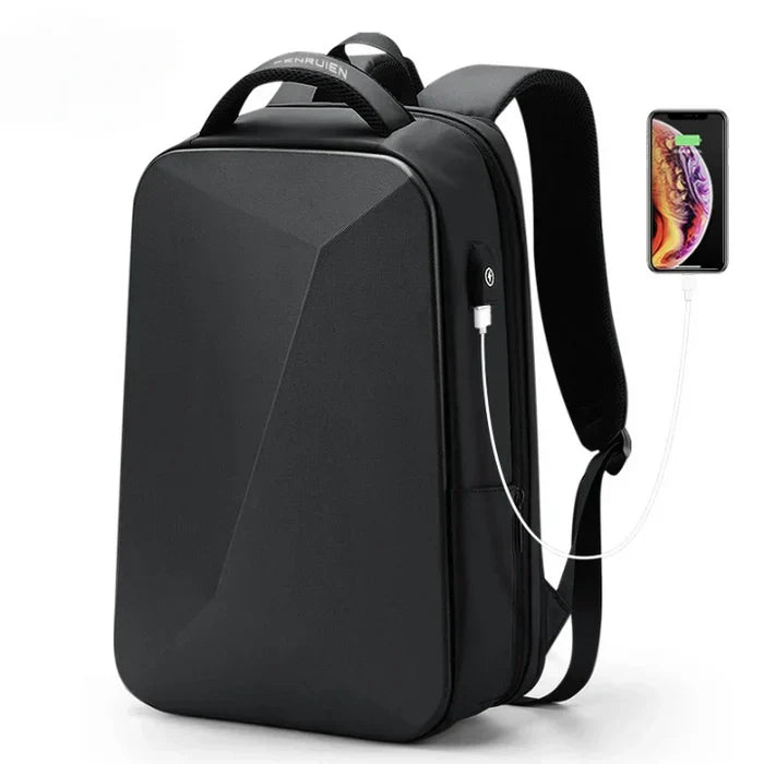 Men’s Executive Backpack Raufford RF087 – 14" Laptop, Water-Resistant, USB Port