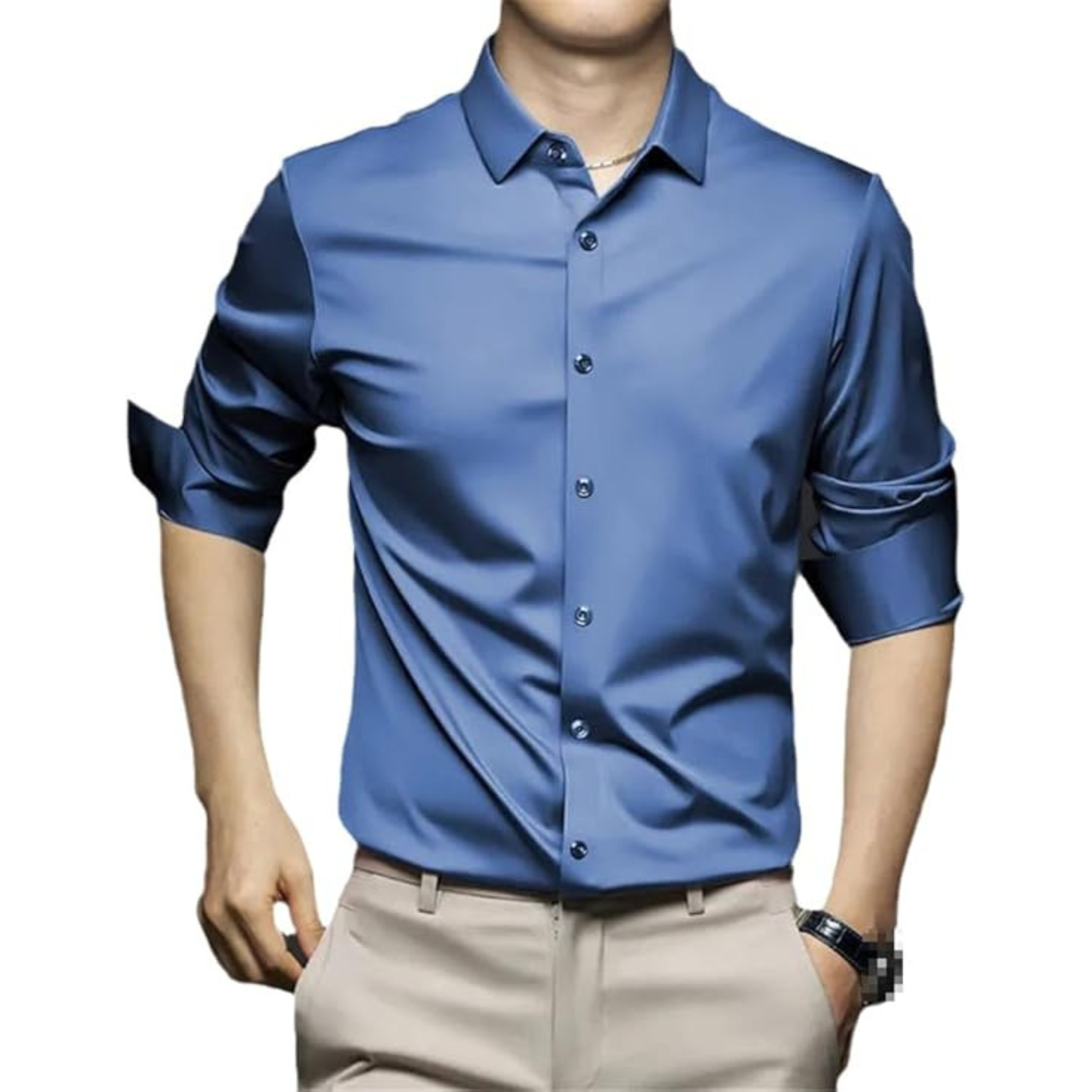 Men's Anti-Crease Dress Shirt Raufford RF422